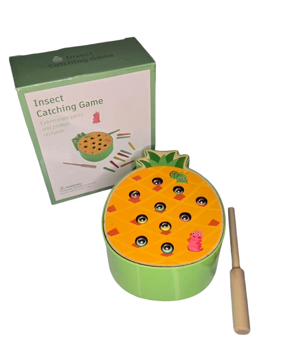 Pineapple Insect Catching Game