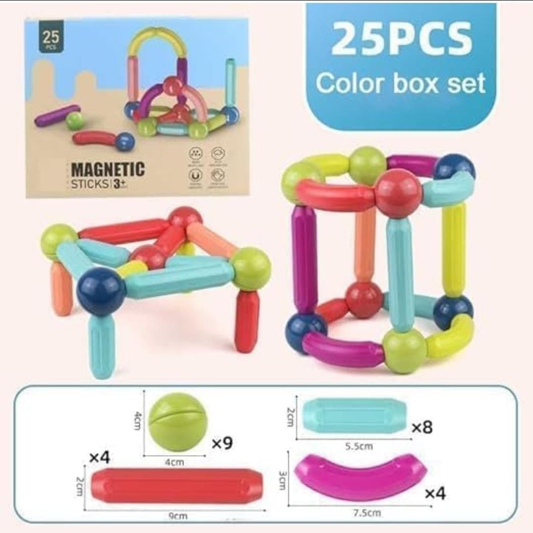 Magnetic Sticks - 25 pieces