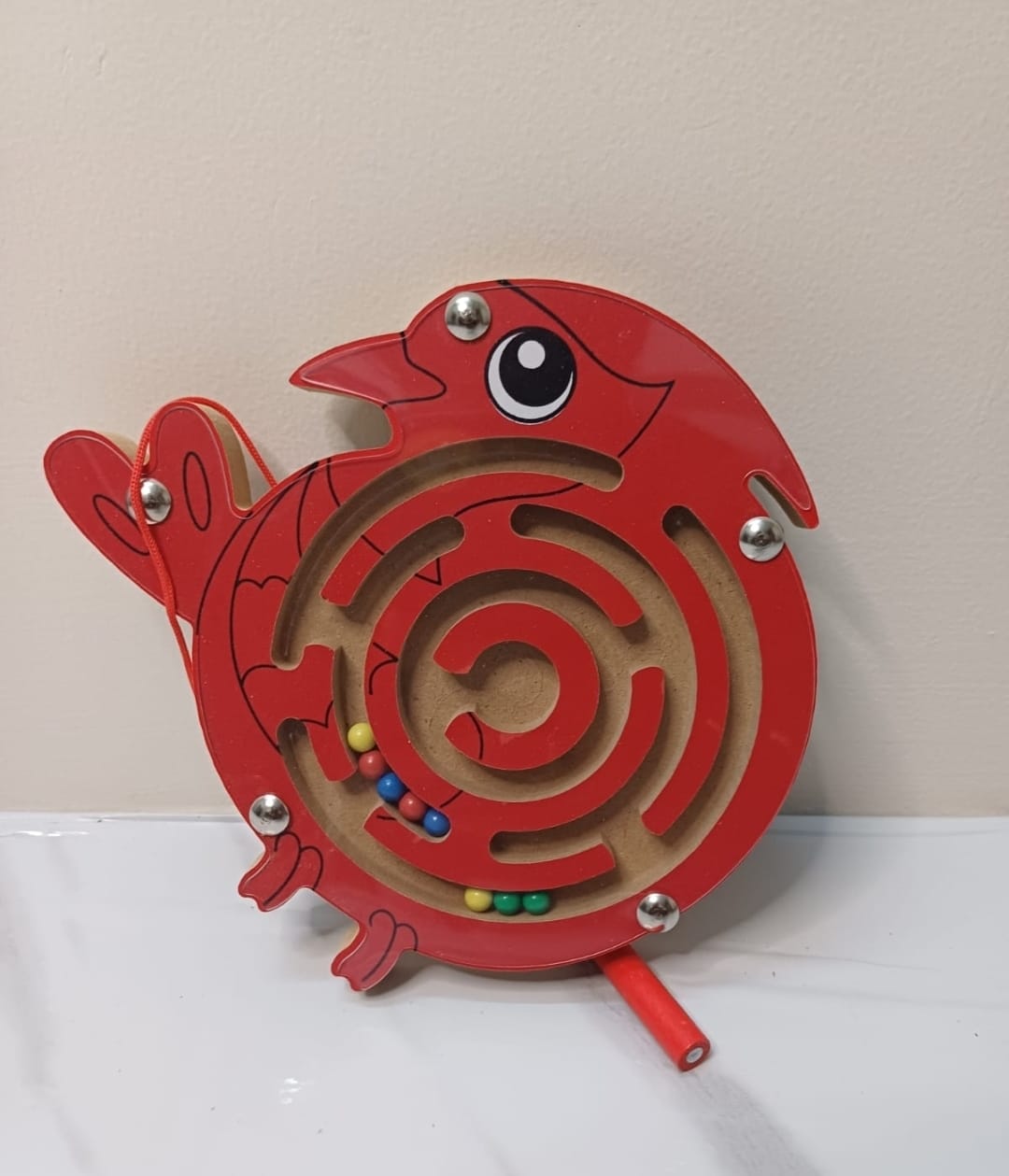 Wooden Magnetic Maze - Fine Motor & Problem-Solving Toy for Kids 🧲🌟