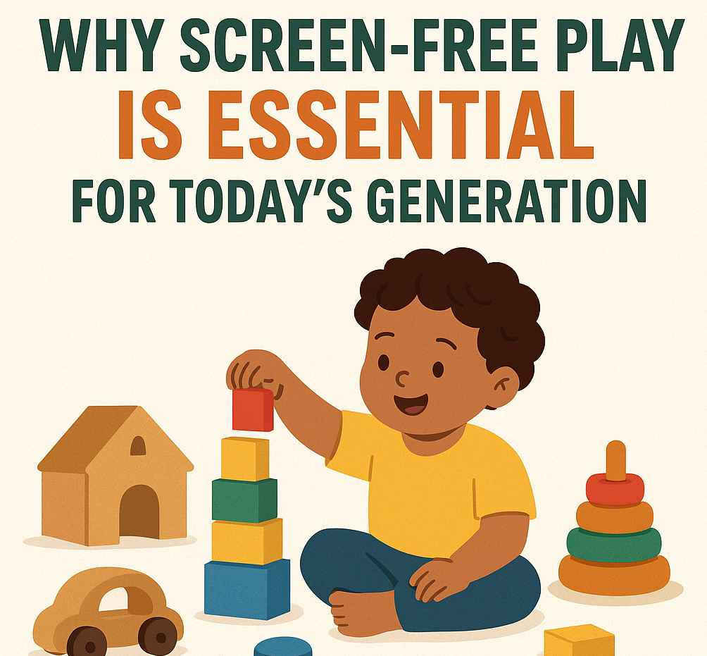 Why Screen-Free Play is Essential for Today’s Generation?